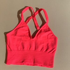 FP Movement by Free People Bright Coral Sports Bra